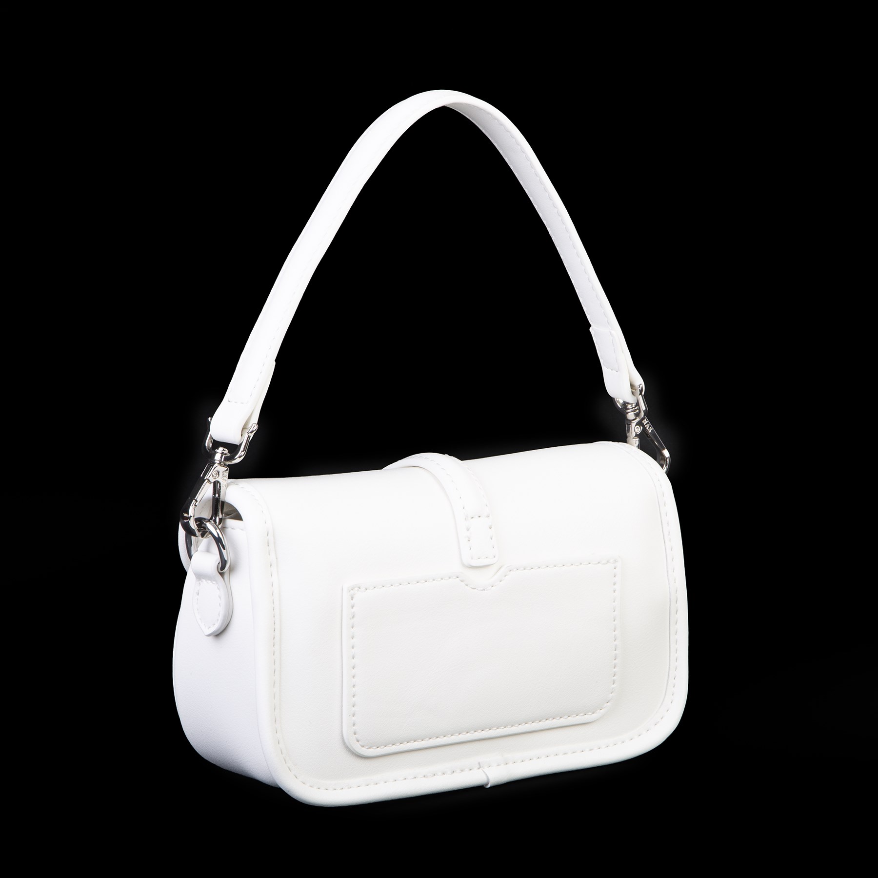 Nas Bag Premium Seri Mini 2li Set Çapraz El ve Cüzdan Seti Beyaz