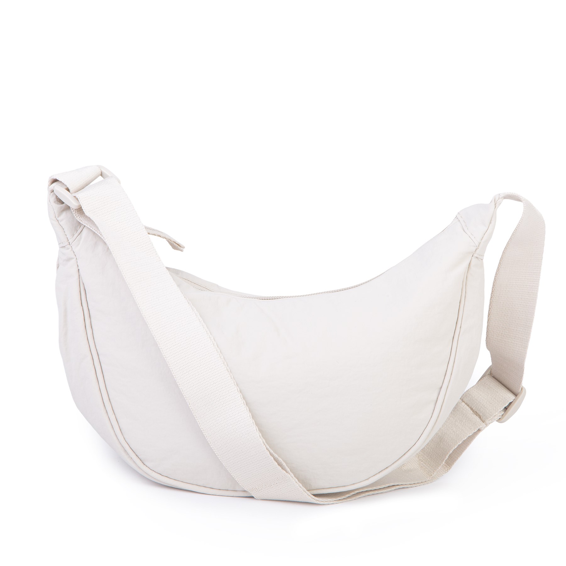 Nas Bag Ultra Hafif Kadın Spor Günlük Nas Bag Minimalist Günlük Ayarlanabilir Askılı Mini Hobo Çanta (en 25 cm ;boy 22 cm ) Kum