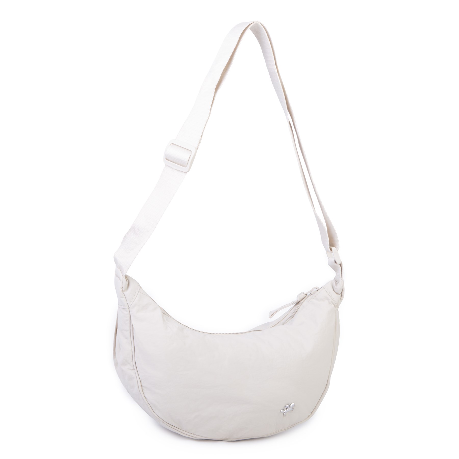 Nas Bag Ultra Hafif Kadın Spor Günlük Nas Bag Minimalist Günlük Ayarlanabilir Askılı Mini Hobo Çanta (en 25 cm ;boy 22 cm ) Kum