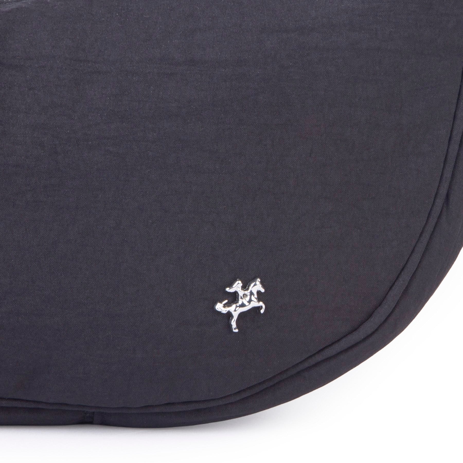 Nas Bag Ultra Hafif Kadın Spor Günlük Nas Bag Minimalist Günlük Ayarlanabilir Askılı Mini Hobo Çanta (en 25 cm ;boy 22 cm ) Siyah