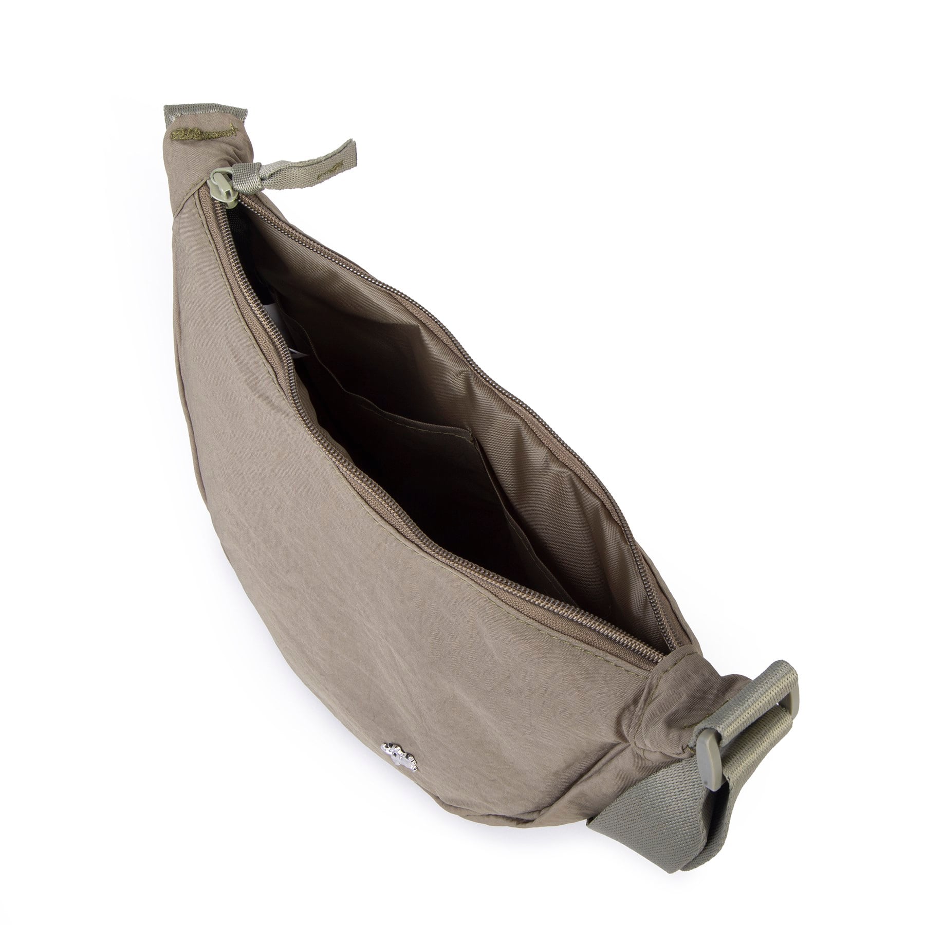Nas Bag Ultra Hafif Kadın Spor Günlük Nas Bag Minimalist Günlük Ayarlanabilir Askılı Mini Hobo Çanta (en 25 cm ;boy 22 cm ) Haki