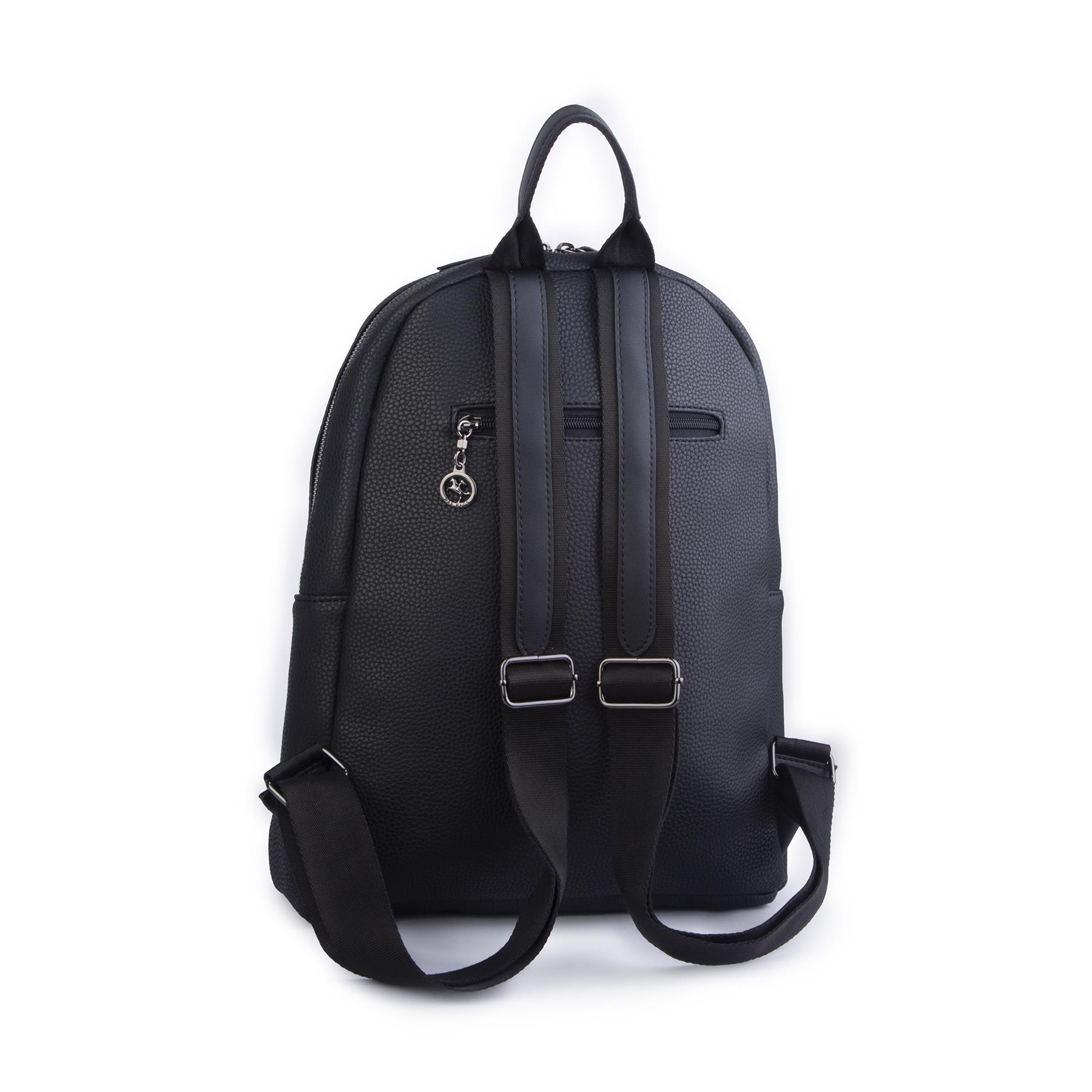 Nas Bag Unisex Büyük Boy Sırt Çantası Tablet Koruma Tasarımı Siyah Belinda