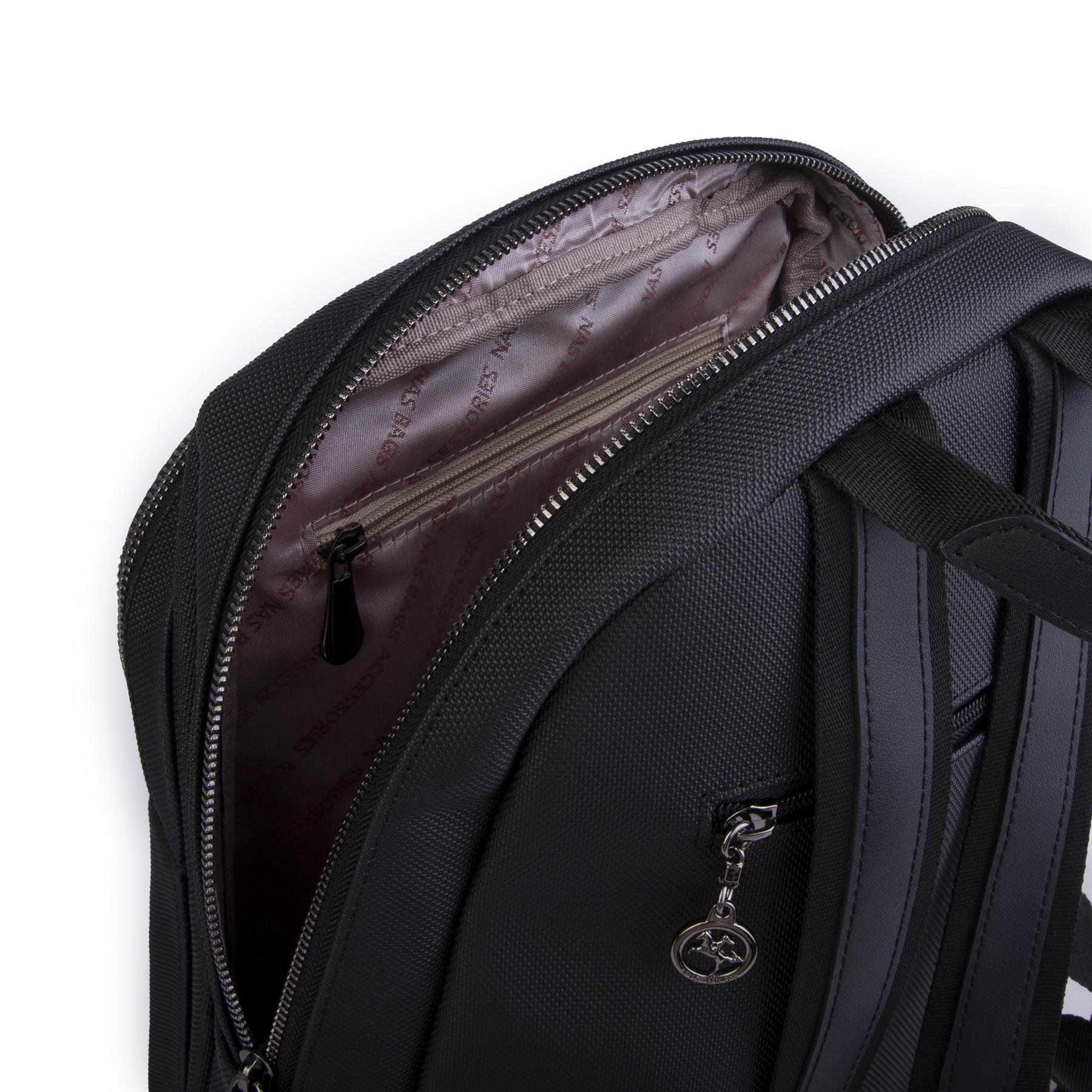 Nas Bag Unisex Büyük Boy Sırt Çantası Tablet Koruma Tasarımı Siyah Lacst