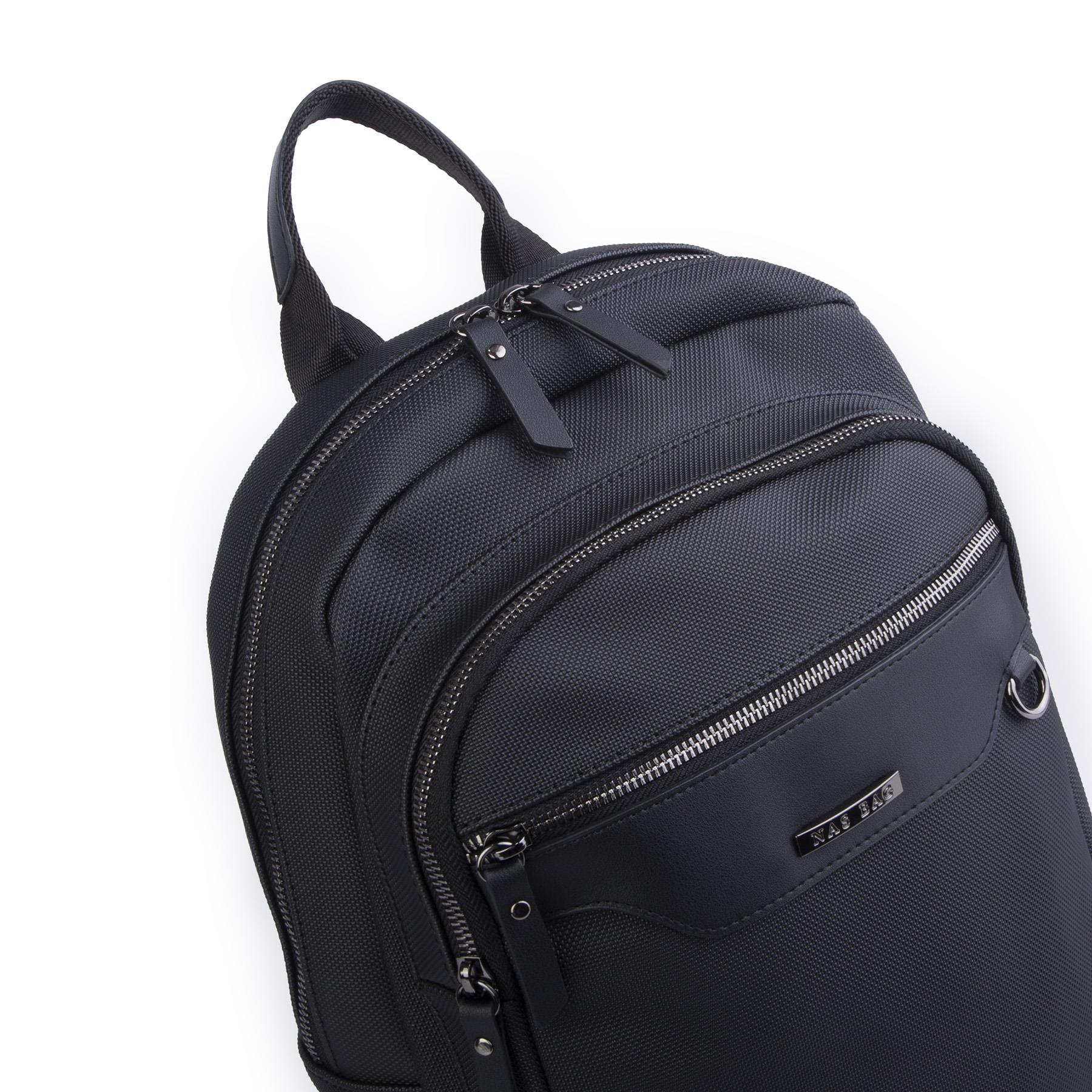 Nas Bag Unisex Büyük Boy Sırt Çantası Tablet Koruma Tasarımı Siyah Lacst