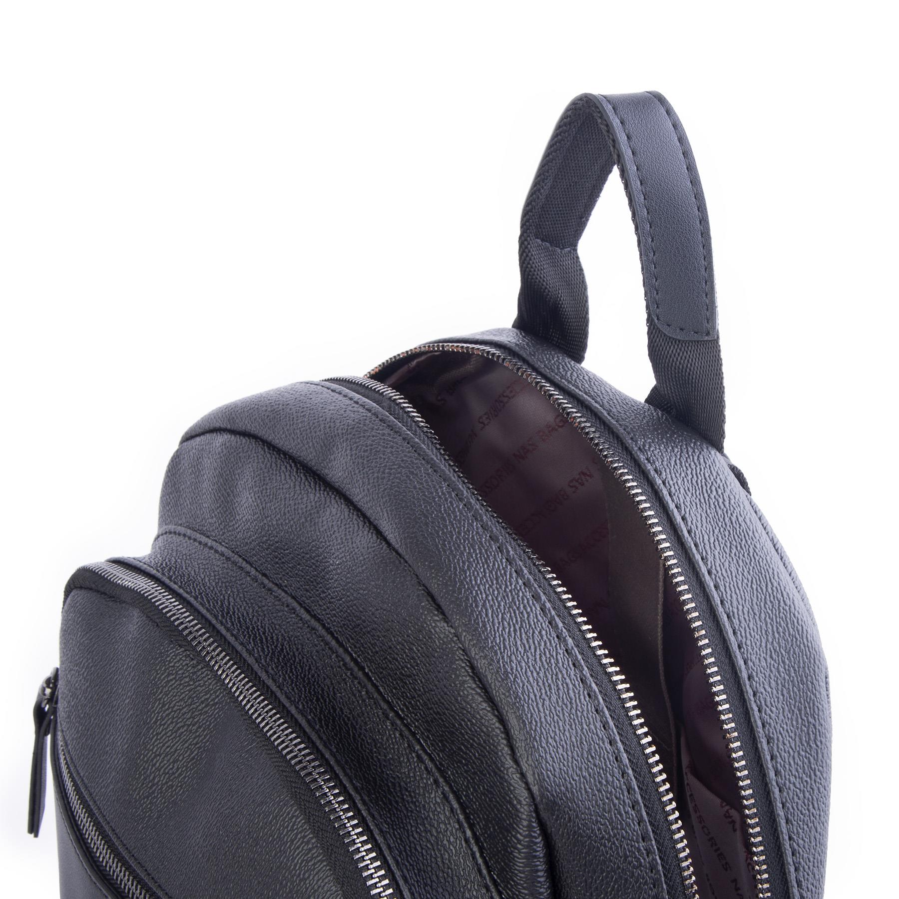 Nas Bag Unisex Büyük Boy Sırt Çantası Tablet Koruma Tasarımı Siyah Mercan 