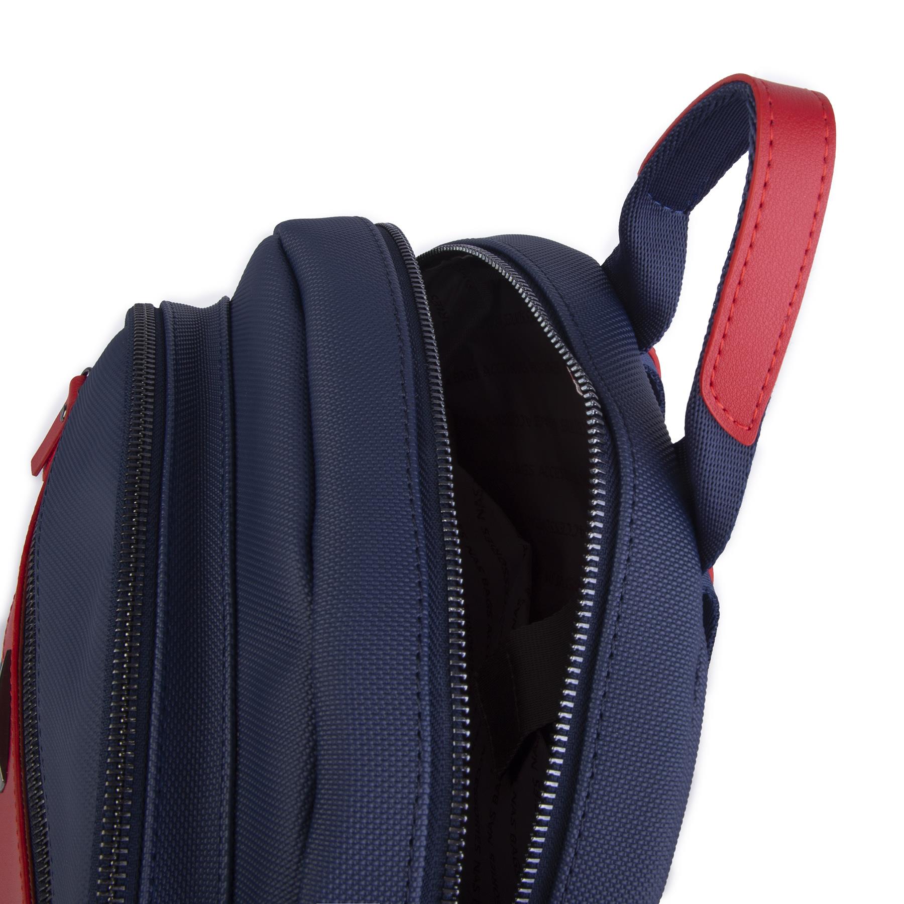 Nas Bag Unisex Büyük Boy Sırt Çantası Tablet Koruma Tasarımı Lacivert Kırmızı Lacst