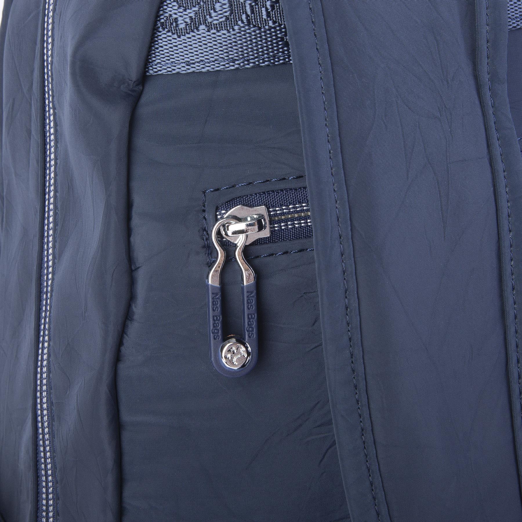 Nas Bag Unisex Büyük Boy Su Geçirmez Çok Gözlü Extra Hafif Sportif Sırt Çantası Lacivert 