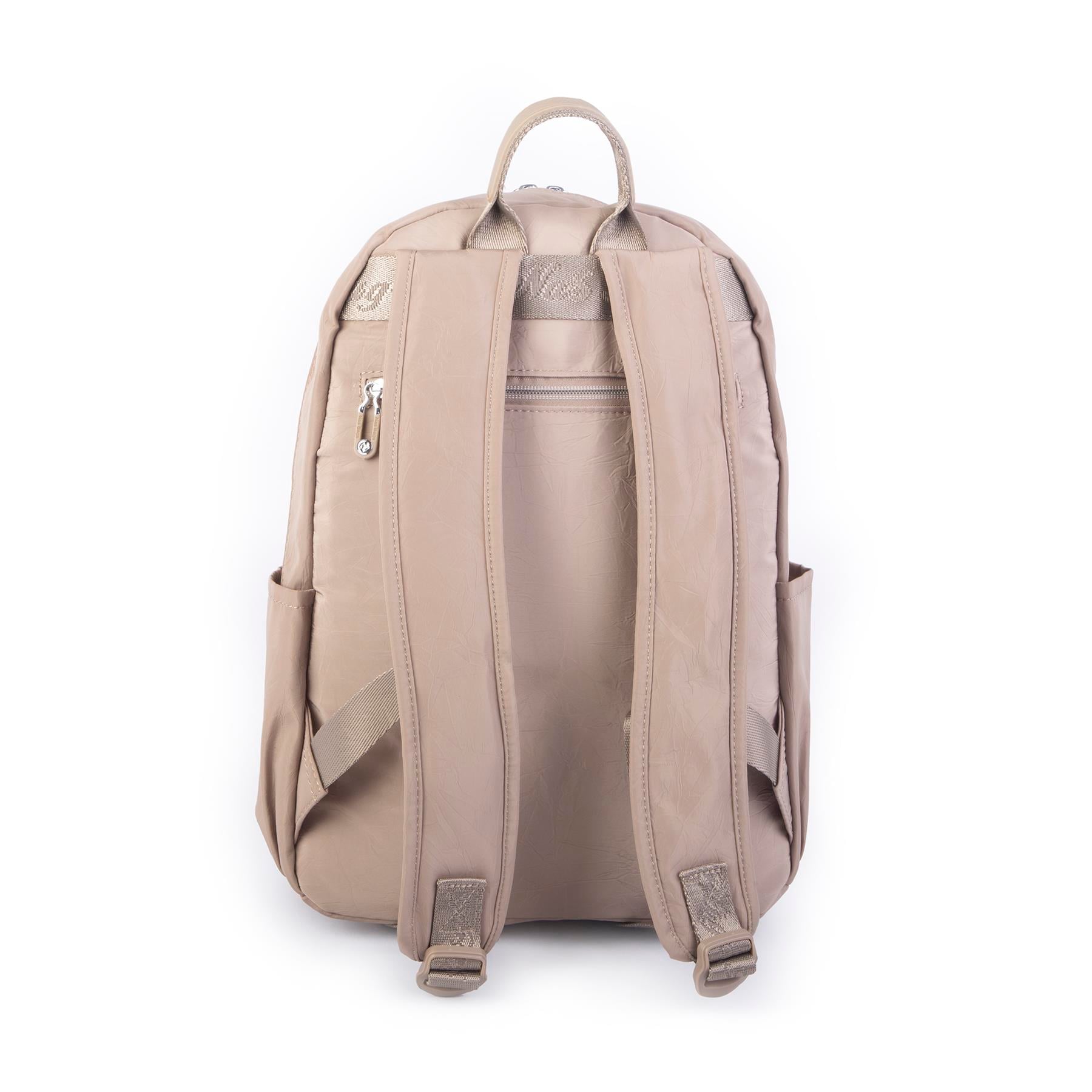 Nas Bag Unisex Büyük Boy Su Geçirmez Çok Gözlü Extra Hafif Sportif Sırt Çantası Vizon 