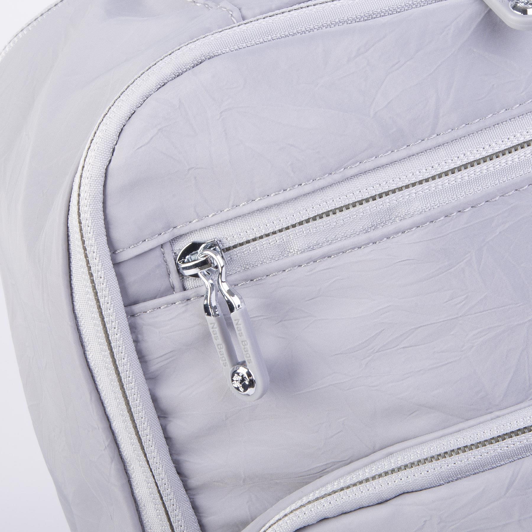 Nas Bag Unisex Büyük Boy Su Geçirmez (Waterproof)  Hafif Sırt Çantası Gri