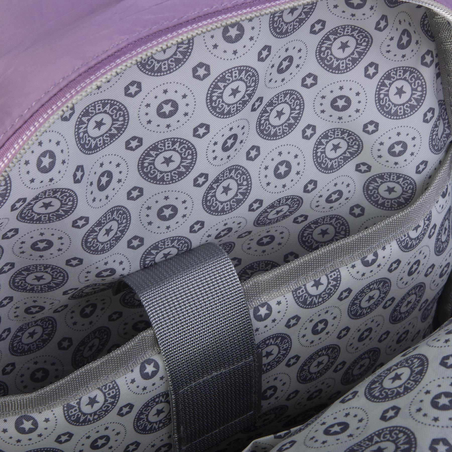 Nas Bag Unisex Büyük Boy Su Geçirmez (waterproof) Hafif Sırt Çantası Mor 