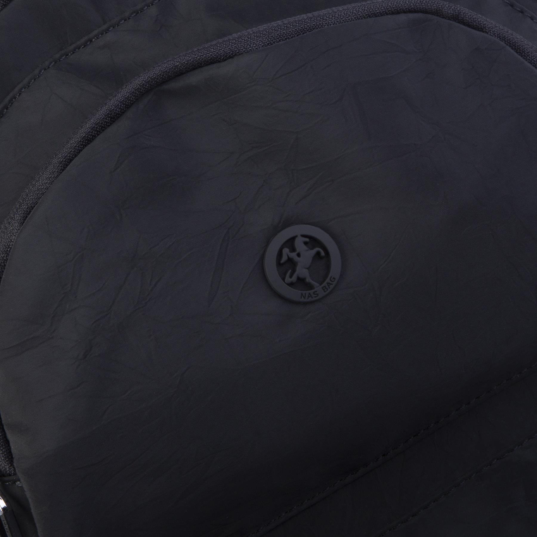 Nas Bag Unisex Büyük Boy Su Geçirmez (waterproof) Hafif Sırt Çantası Siyah 