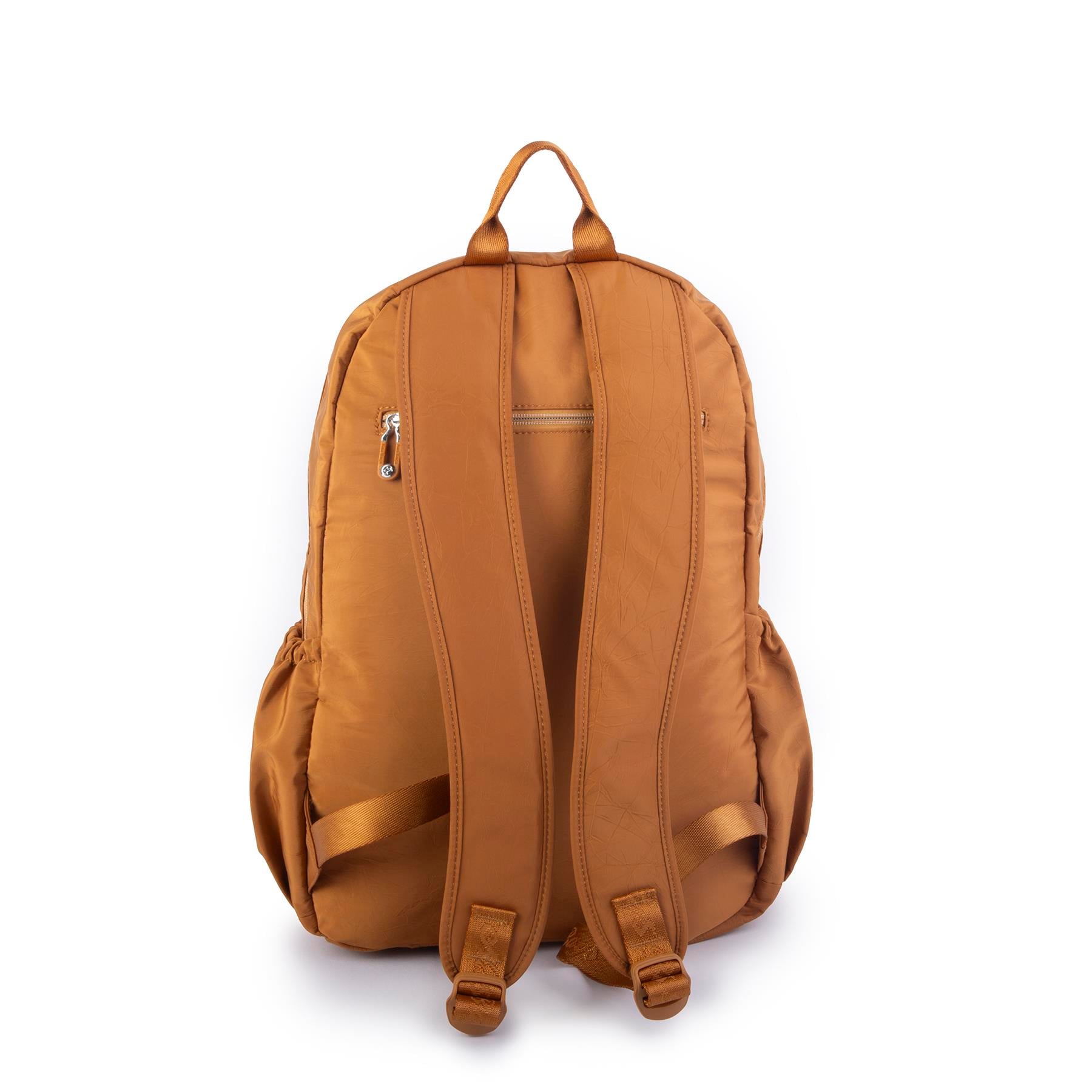 Nas Bag Unisex Büyük Boy Su Geçirmez (waterproof) Hafif Sırt Çantası Çok Gözlü Hardal