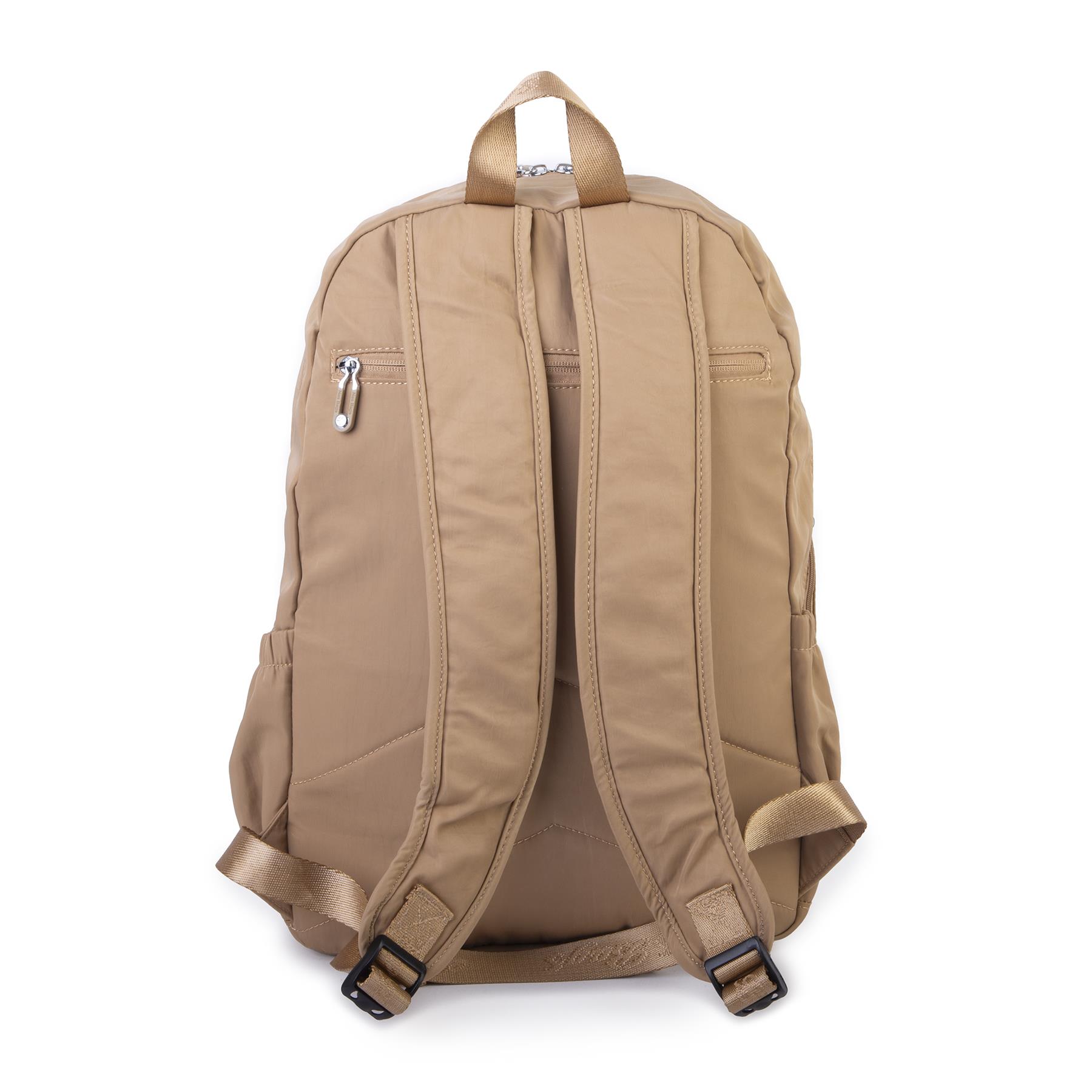 Nas Bag Unisex Hafif Büyük Boy Okul Çantası ve Spor Çantası Çok Gözlü Kum