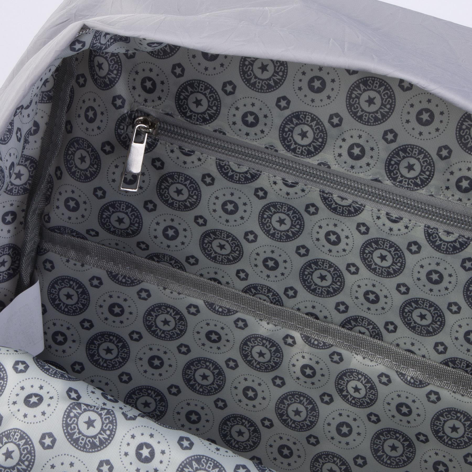 Nas Bag Unisex Sırt ve El Çantası Büyük Boy Su Geçirmez Sırt Çantası (29x40 cm ) Gri