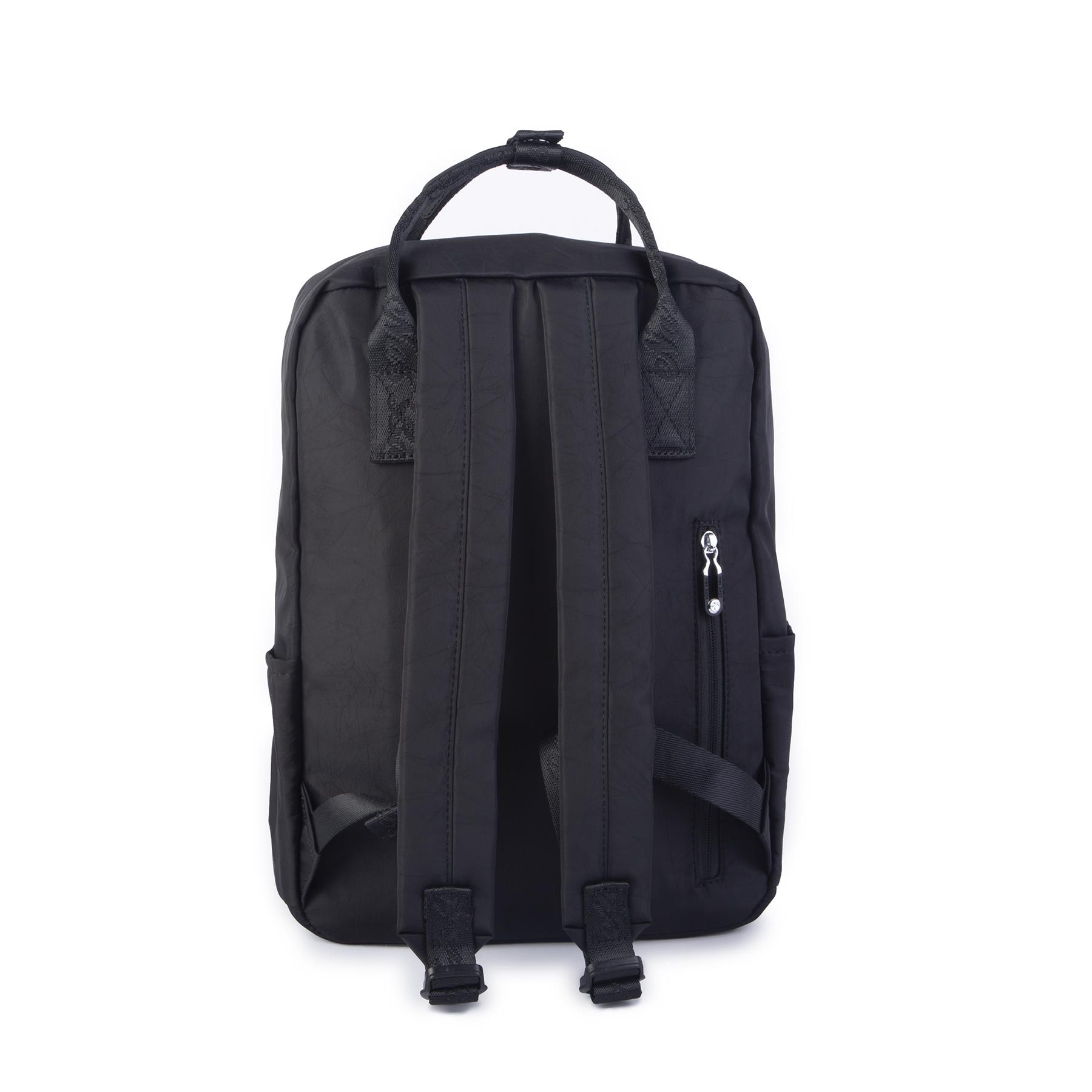 Nas Bag Unisex Sırt ve El Çantası Büyük Boy Su Geçirmez Sırt Çantası (29x40 cm ) Siyah 
