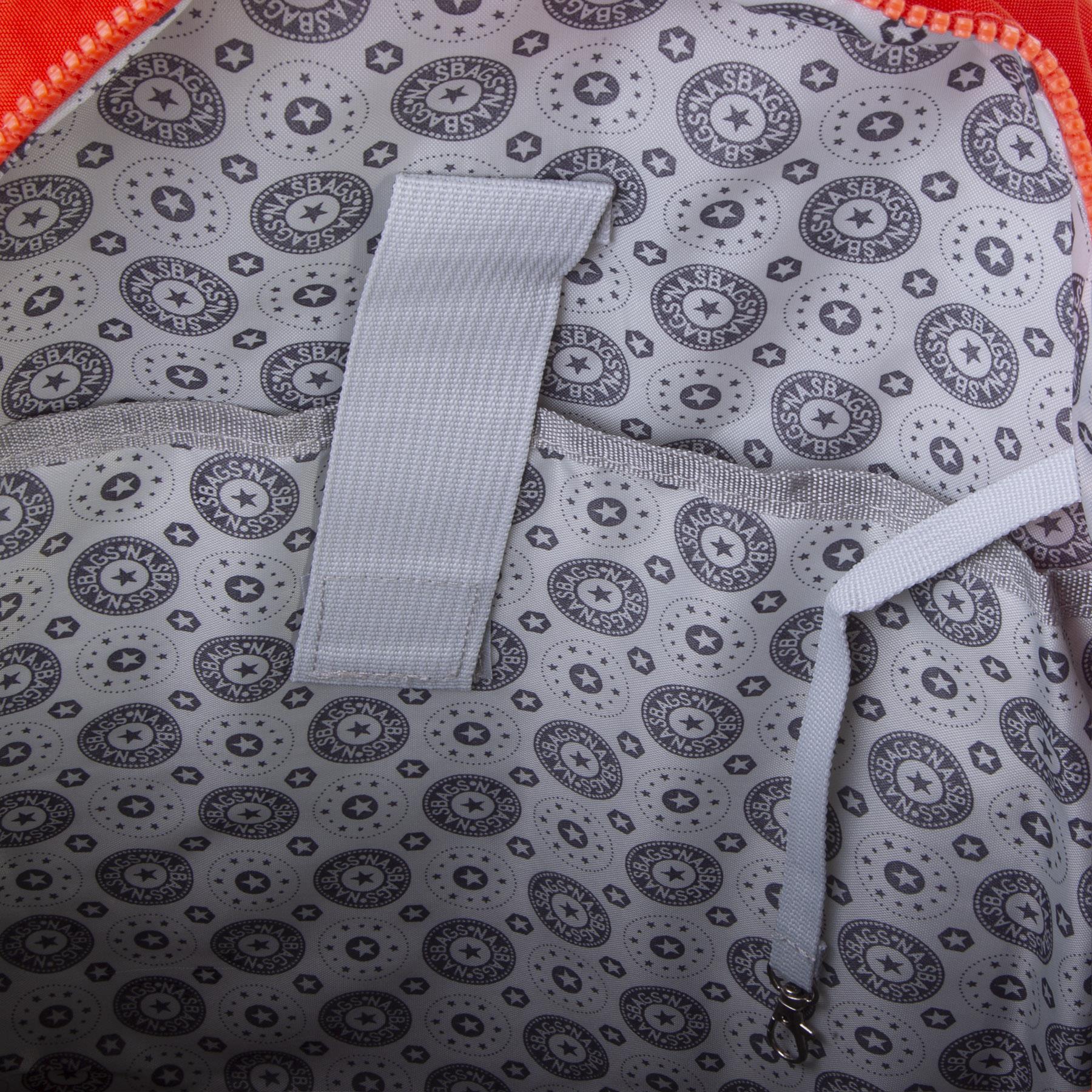 Nas Bag Unisex Zararlı Kimyasal İçermeyen Waterproof Sırt Çantası Turuncu