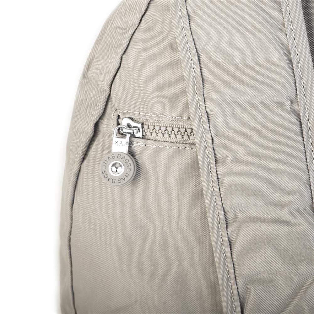 Nas Bag Unisex Zararlı Kimyasal İçermeyen Waterproof Sırt Çantası Vizon (35x47x20 cm)