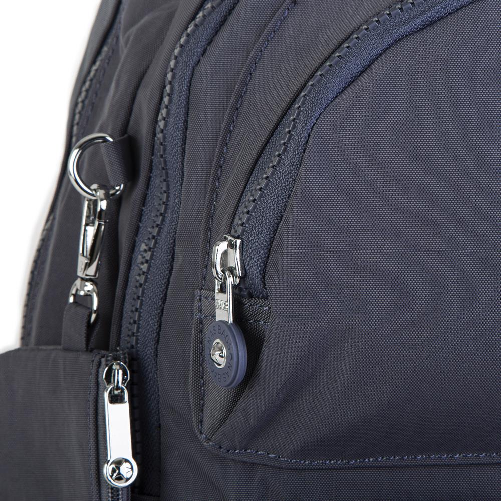 Nas Bag Unisex Zararlı Kimyasal İçermeyen Waterproof Sırt Çantası Füme 