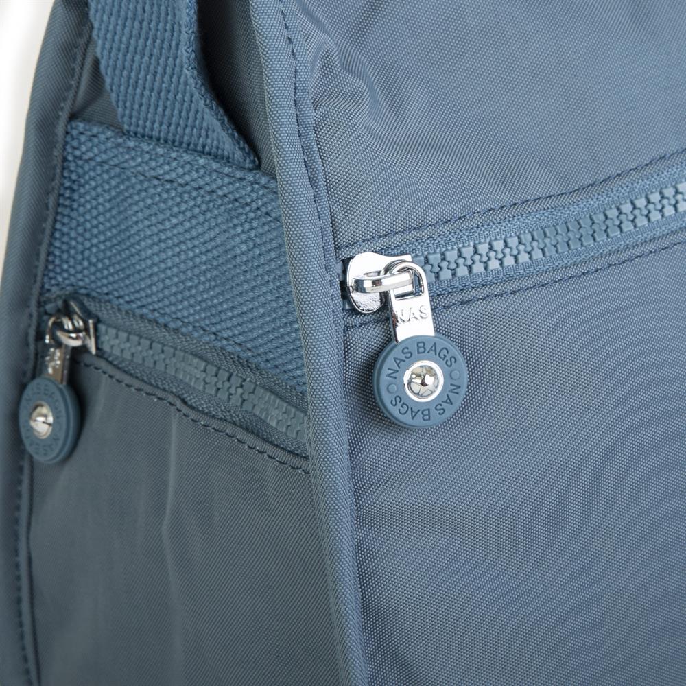 Nas Bag Unisex Zararlı Kimyasal İçermeyen Su İtici Özellikte Çapraz Çanta Kot