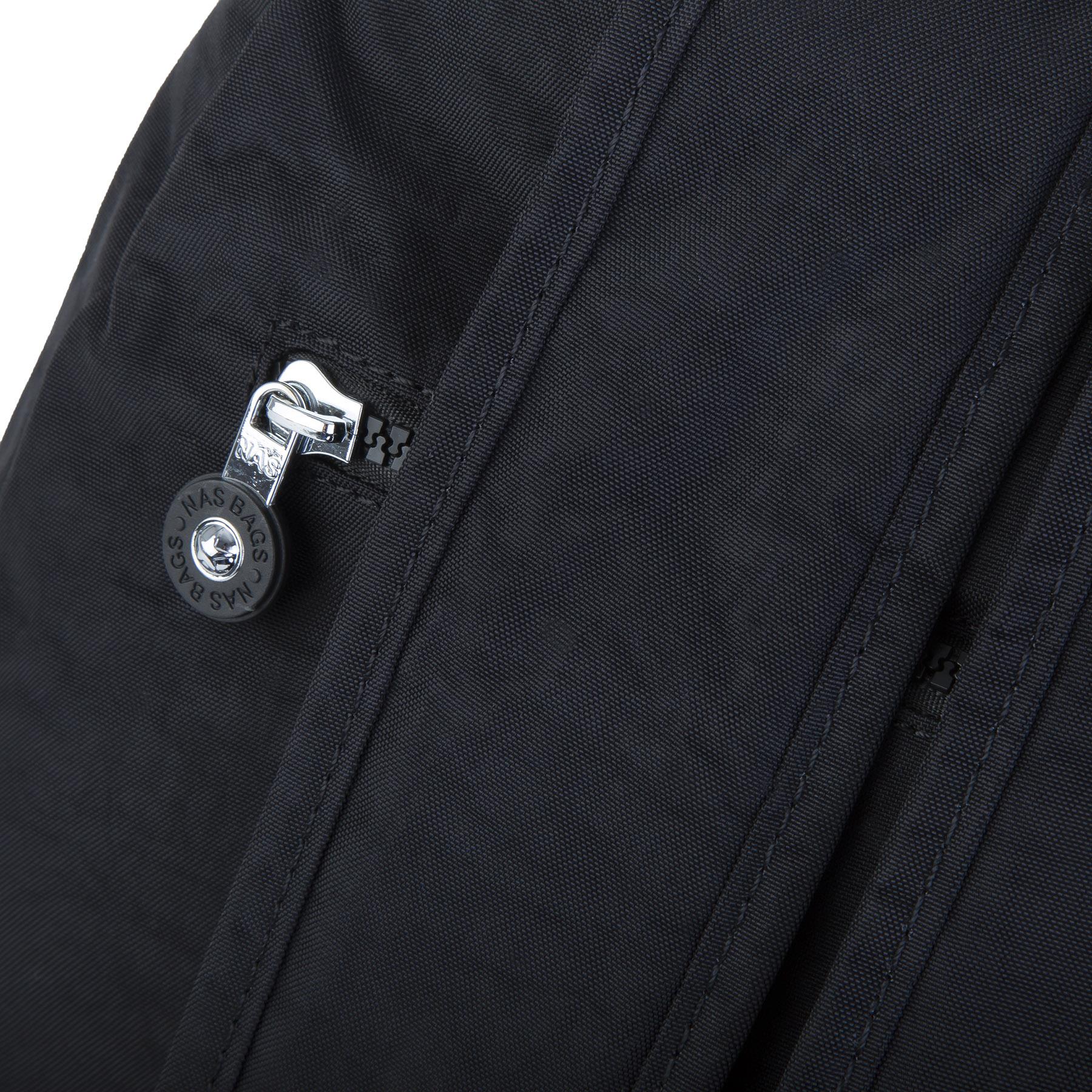 Nas Bag Unisex Zararlı Kimyasal İçermeyen Waterproof Sırt Çantası Siyah