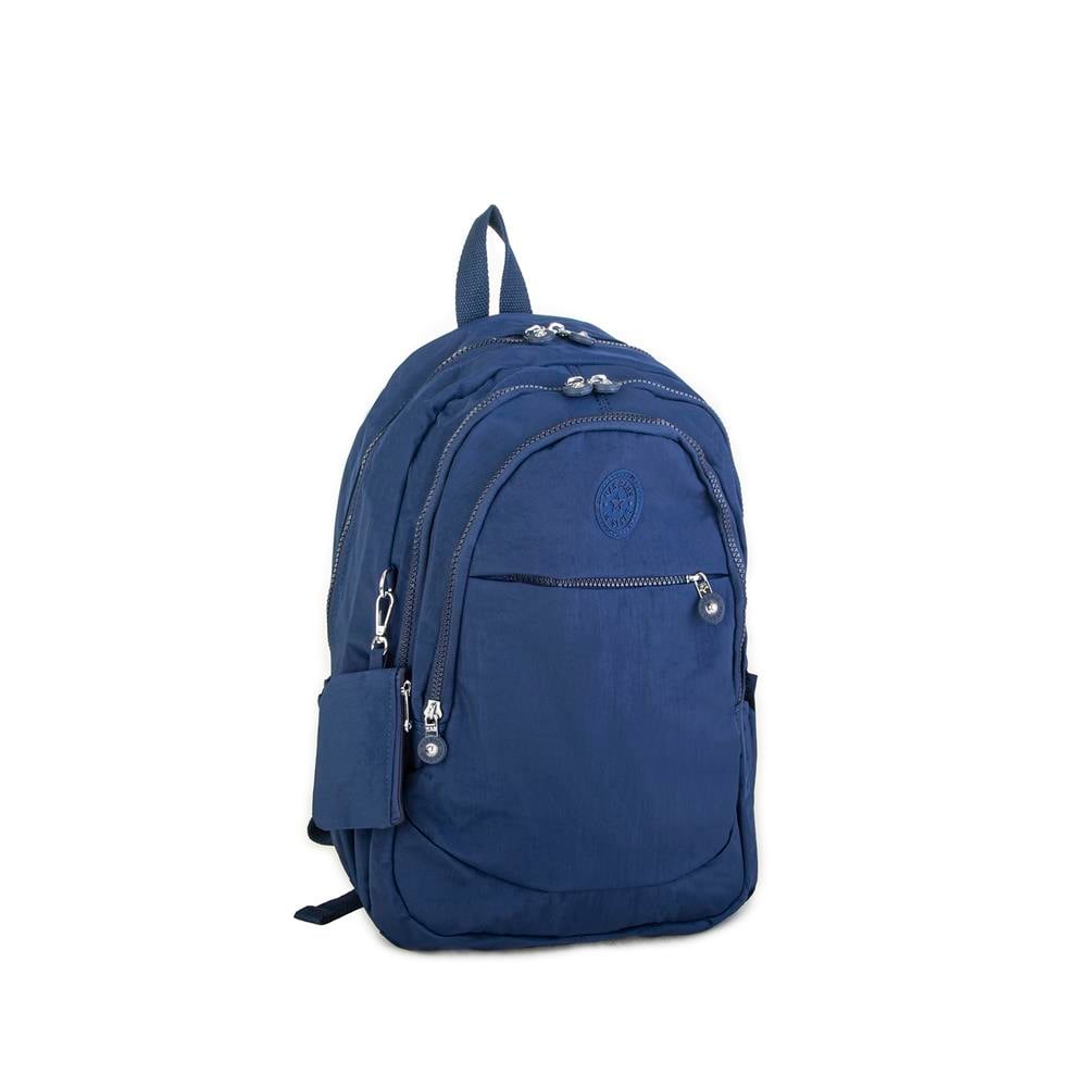 Nas Bag Unisex Zararlı Kimyasal İçermeyen Waterproof Sırt Çantası Lacivert(30x44 cm )