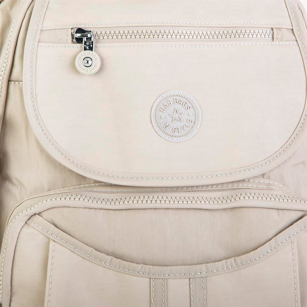 Nas Bag Unisex Zararlı Kimyasal İçermeyen Waterproof Sırt Çantası Kum
