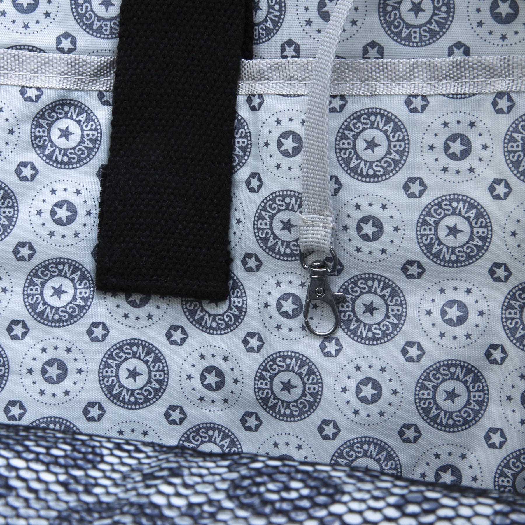 Nas Bag Unisex Zararlı Kimyasal İçermeyen Waterproof Sırt Çantası Siyah