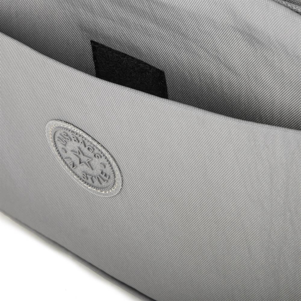 Nas Bag Unisex Zararlı Kimyasal İçermeyen Waterproof Sırt Çantası Açık Gri (35x47x20 cm)
