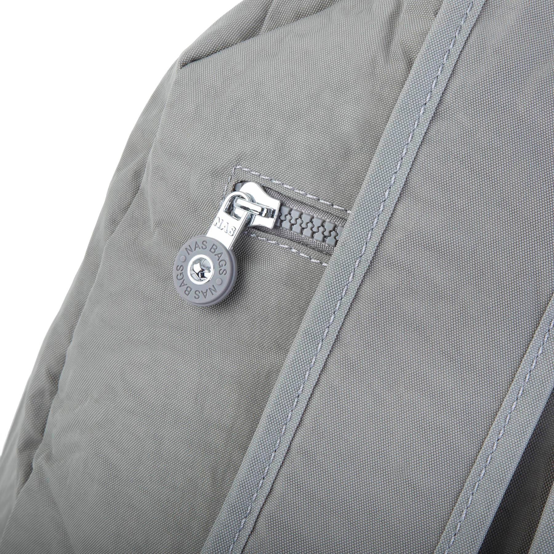 Nas Bag Unisex Zararlı Kimyasal İçermeyen Waterproof Sırt Çantası Açık Gri