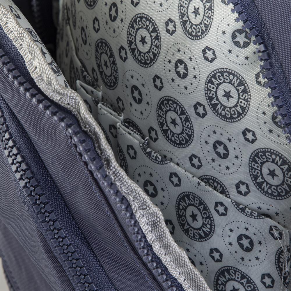 Nas Bag Unisex Zararlı Kimyasal İçermeyen Waterproof Sırt Çantası Füme 