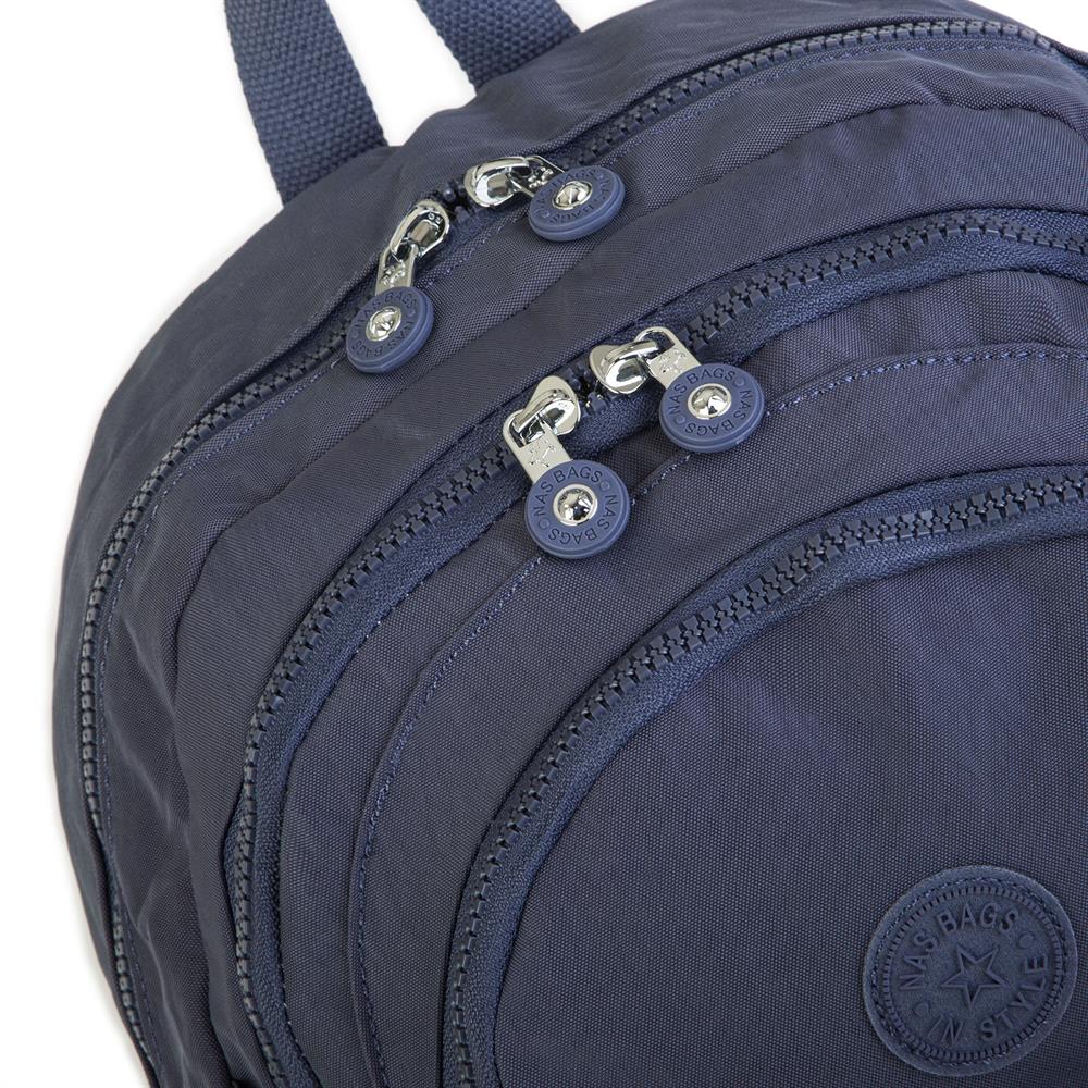 Nas Bag Unisex Zararlı Kimyasal İçermeyen Waterproof Sırt Çantası Füme 