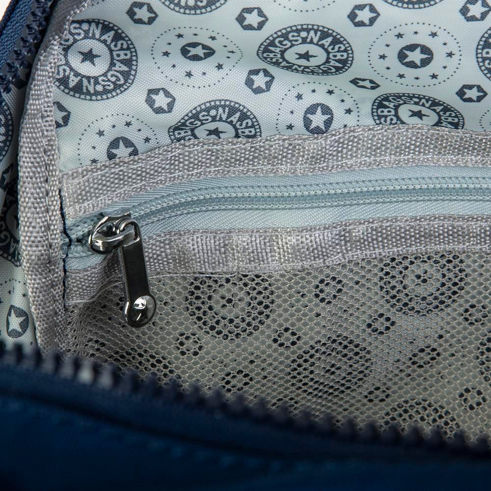 Nas Bag Unisex Zararlı Kimyasal İçermeyen Waterproof Sırt Çantası Lacivert