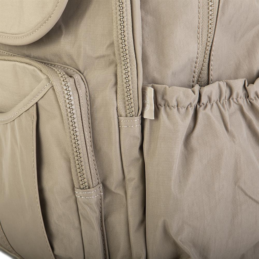 Nas Bag Unisex Zararlı Kimyasal İçermeyen Waterproof Sırt Çantası Vizon