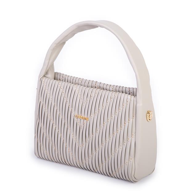  Nas Bag Kadın  Mini Boy Omuz Çapraz ve El Çantası ( 19x15 cm) Kum