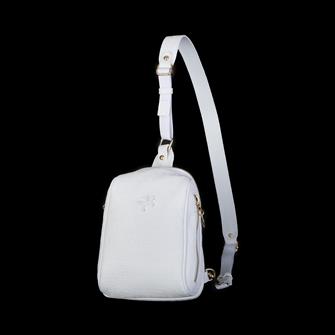 Nas Bag Bel ve Body Bag Beyaz  Gofraj
