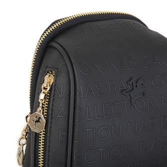 Nas Bag Bel ve Body Bag Siyah Gofraj