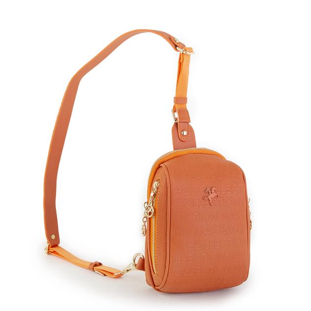 Nas Bag Bel ve Body Bag  Turuncu Gofraj