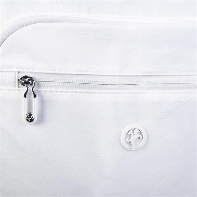 Nas Bag Büyük Boy Unisex Hafif  ve Su Geçirmez Çok Gözlü Sırt Çantası Beyaz 