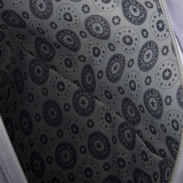 Nas Bag Büyük Boy Unisex Hafif  ve Su Geçirmez Çok Gözlü Sırt Çantası Gri