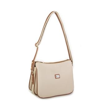 Nas Bag Çapraz Çanta Kum Taba Silan