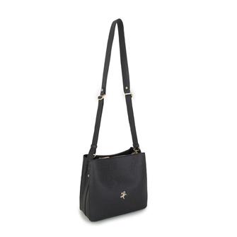 Nas Bag Çapraz Çanta Siyah Gofraj