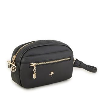 Nas Bag Çapraz Çanta Siyah Mercan