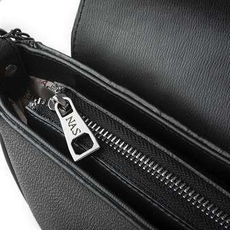 Nas Bag Çapraz Çanta Siyah Mercan