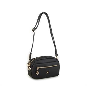 Nas Bag Çapraz Çanta Siyah Mercan