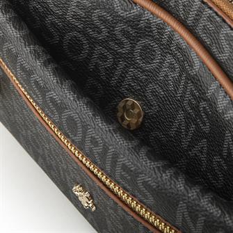 Nas Bag Çapraz Çanta Siyah Taba Yazılı
