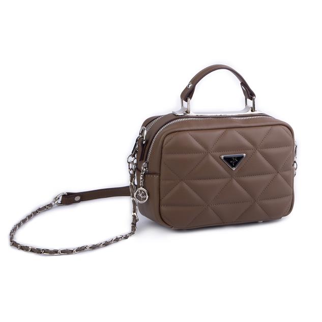 Nas Bag Çapraz Çanta Vizon  Nova