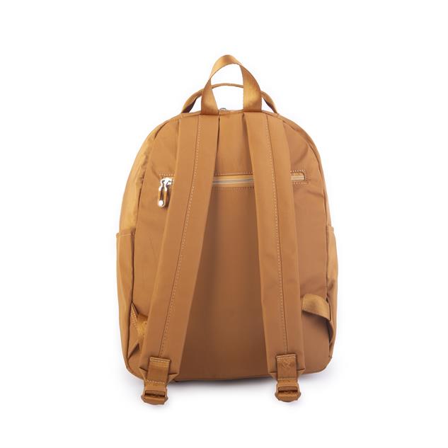 Nas Bag Extra Hafif Su Geçirmez Çok Gözlü  (Waterproof) Unisex Sırt Çantası 30x40 cm Hardal 