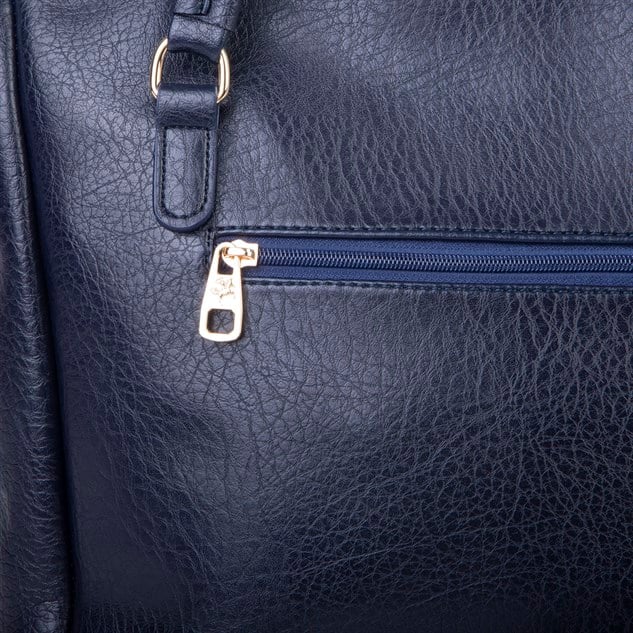 Nas Bag Kadın 2 li Set Omuz Çantası Lacivert Victoria