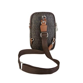 Nas Bag Kadın Bel ve Body Bag Çapraz Çanta Dönüştürülebilir Orjinal Nas Çanta Kahve Taba Yazılı