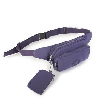 Nas Bag Kadın Bel Ve Body Bag  Koyu Mor
